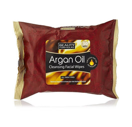 Beauty Formulas Argan Oil Cleansing Facial Wipes oczyszczające chusteczki z olejkiem arganowym 30szt.