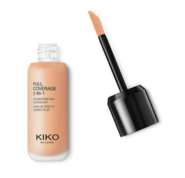 KIKO Milano Full Coverage 2-In-1 Foundation & Concealer mocno kryjący podkład i korektor 2 w 1 Warm Rose 30 25ml