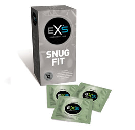 EXS Snug Fit Condoms dopasowane prezerwatywy 12szt.