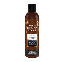 Venita Henna Color Black szampon ziołowy do włosów w odcieniach ciemnych i czarnych 250ml