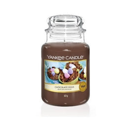 Yankee Candle Świeca zapachowa duży słój Chocolate Eggs 623g
