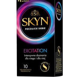 Unimil Skyn Excitation nielateksowe prezerwatywy 10szt