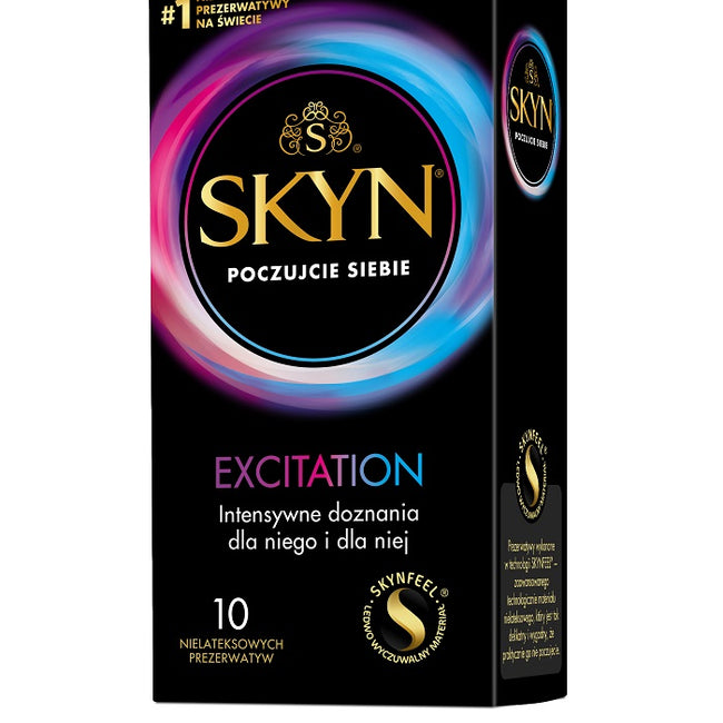Unimil Skyn Excitation nielateksowe prezerwatywy 10szt