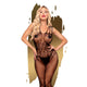 Penthouse Dirty Mind bodystocking z koronkowymi detalami Black S-L