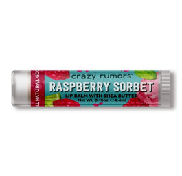 Crazy Rumors Naturalny balsam do ust Raspberry Sorbet 4.4ml