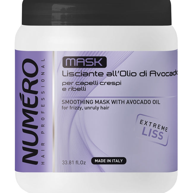 NUMERO Smoothing Mask With Avocado Oil wygładzająca maska z olejkiem z awokado 1000ml