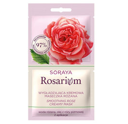 Soraya Rosarium wygładzająca kremowa maseczka różana 10ml