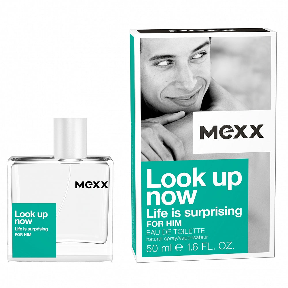 mexx look up now - life is surprising for him woda toaletowa 50 ml  tester 