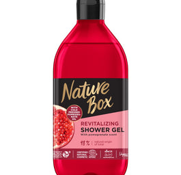 Nature Box Pomegranate Oil rewitalizujący żel pod prysznic z olejem z granatu 385ml