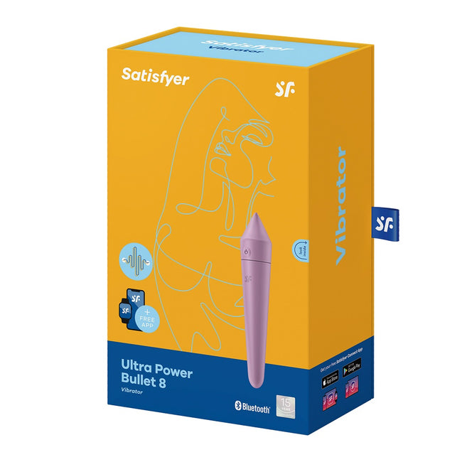 Satisfyer Ultra Power Bullet 8 stymulator łechtaczki Lilac