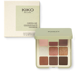 KIKO Milano Green Me Eyeshadow Palette paleta 9 cieni do powiek 101 Cool Spice 9g