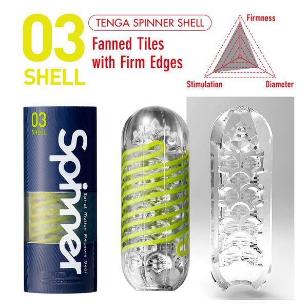 TENGA Spinner Shell 03 masturbator wielokrotnego użytku