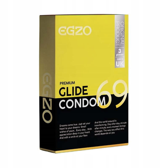 EGZO Traditional Condom prezerwatywy Glide 3szt.