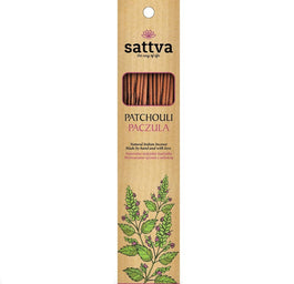 Sattva Natural Indian Incense naturalne indyjskie kadzidełko Paczula 15szt