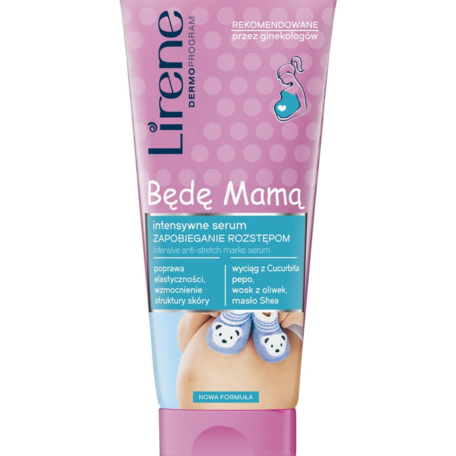 Lirene Będę Mamą intensywne serum zapobiegające rozstępom 200ml
