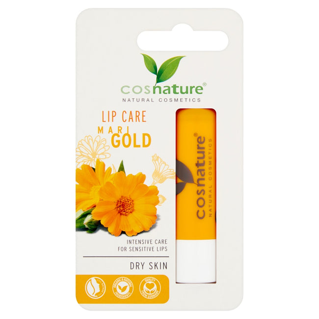 Cosnature Lip Care naturalny ochronny balsam do ust z nagietkiem 4.8g