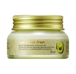 SKINFOOD Avocado Rich Cream odżywczy krem do twarzy z organicznym awokado 55ml