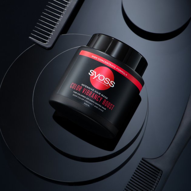 Syoss Intensive Hair Mask Color Vibrancy Boost intensywnie regenerująca maska do włosów farbowanych i rozjaśnianych 500ml