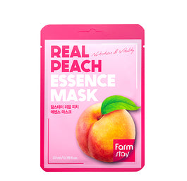 Farm Stay Real Peach Essence Mask odżywcza maseczka w płachcie z ekstraktem brzoskwini 23ml