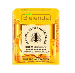 Bielenda Manuka Honey Nutri Elixir odżywczo-nawilżający krem na dzień i na noc cera sucha i wrażliwa 50ml