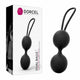 Marc Dorcel Dual Balls silikonowe kulki gejszy Black