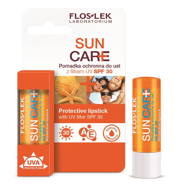 Floslek Sun Care pomadka ochronna do ust z filtrem SPF30