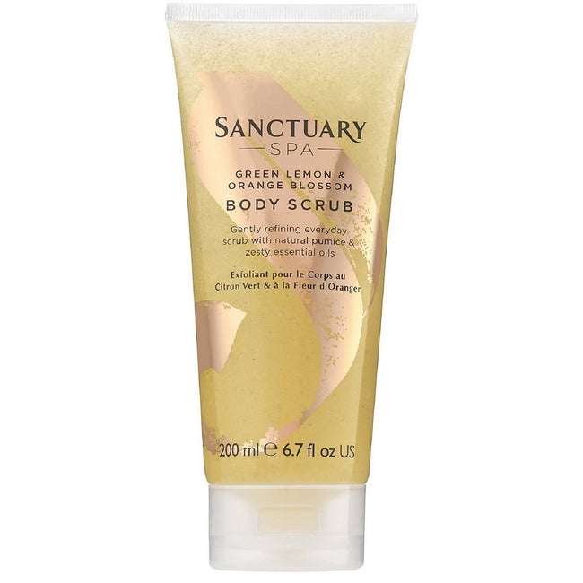 Sanctuary Spa Body Scrub peeling do ciała Green Lemon & Orange Blossom 200ml