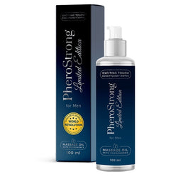 PheroStrong Limited Edition For Men Massage Oil With Pheromones olejek do masażu z feromonami 100ml