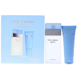 Dolce & Gabbana Light Blue Woman zestaw woda toaletowa spray 100ml + krem do ciała 75ml