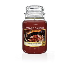 Yankee Candle Świeca zapachowa duży słój Crisp Campfire Apples 623g