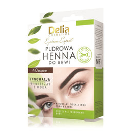 Delia Eyebrow Expert pudrowa henna do brwi 4.0 Brąz 4g