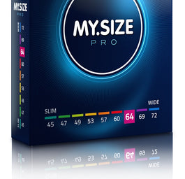 MY.SIZE PRO Condoms prezerwatywy 64mm 3szt