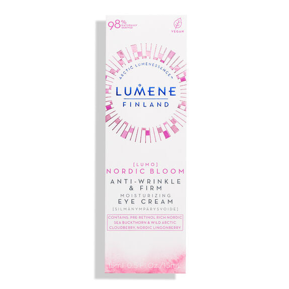 Lumene Nordic Bloom Lumo Anti-Wrinkle & Firm Moisturizing Eye Cream przeciwzmarszczkowo-ujędrniający krem pod oczy 15ml