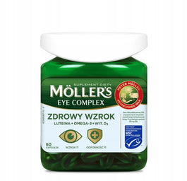 Möller's Eye Complex zdrowy wzrok suplement diety 60 kapsułek