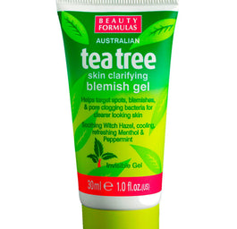 Beauty Formulas Tea Tree Skin Clarifying Blemish Gel punktowa kuracja na pryszcze 30ml