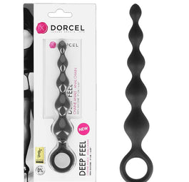 Marc Dorcel Deep Feel antyalergiczne korale analne Black