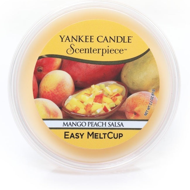 Yankee Candle Scenterpiece Easy Melt Cup wosk do elektrycznego kominka Mango Peach Salsa 61g