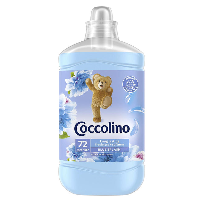 Coccolino Blue Splash skoncentrowany płyn do płukania tkanin o zapachu wiosennych kwiatów 1800ml