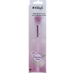 KillyS Blooming Pastel Highlighter Brush pędzel do rozświetlacza wzbogacony biotyną 03