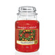 Yankee Candle Świeca zapachowa duży słój Red Apple Wreath 623g