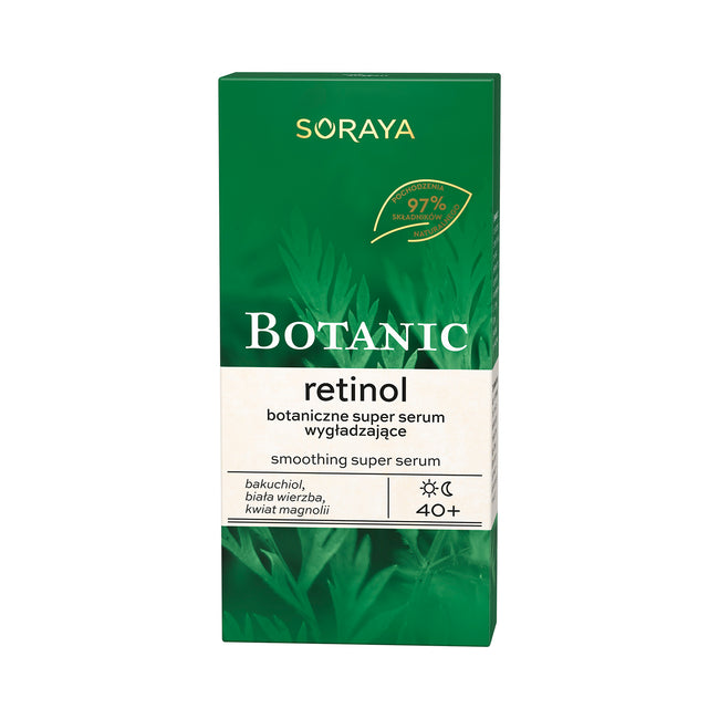 Soraya Botanic Retinol 40+ botaniczne super serum wygładzające 30ml