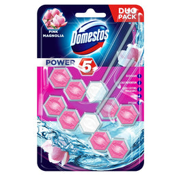 Domestos Power 5 Pink Magnolia kostka toaletowa 2x55g