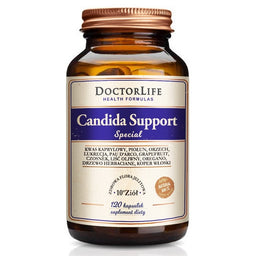 Doctor Life Candida Support Special zdrowa flora jelitowa suplement diety 120 kapsułek