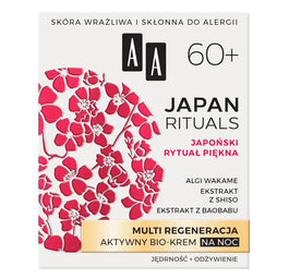 AA Japan Rituals 60+ multi regeneracja aktywny bio-krem na noc 50ml