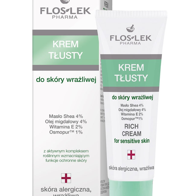 Floslek Krem tłusty do skóry wrażliwej 50ml