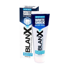 BlanX White Shock Brilliant Enamel wybielająca pasta do zębów 75ml