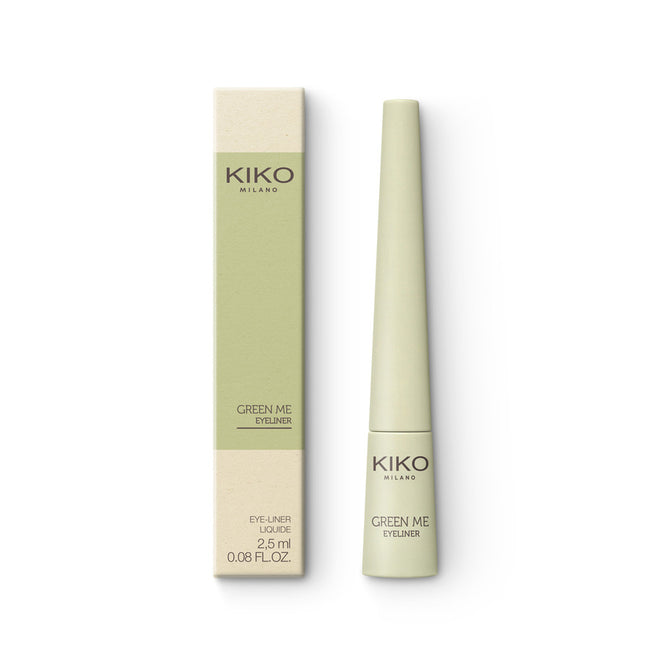 KIKO Milano Green Me Liquid Eyeliner eyeliner w płynie o wysokiej trwałości 2.5ml