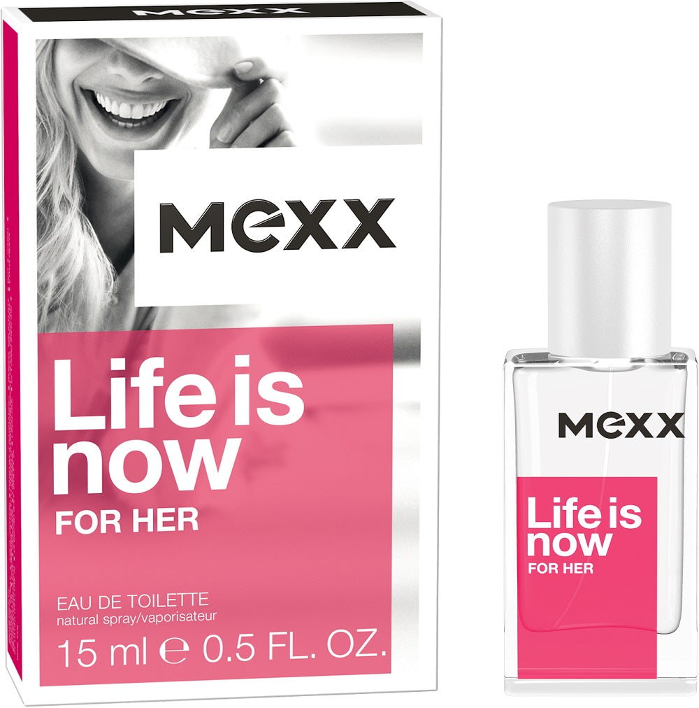 mexx life is now for her woda toaletowa 15 ml  tester 