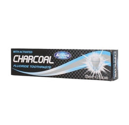 Beauty Formulas Charcoal Fluoride Toothpaste pasta do mycia zębów z aktywnym węglem 125ml