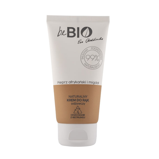 BeBio Ewa Chodakowska Naturalny krem do rąk Pieprz Afrykański i Migdał 75ml